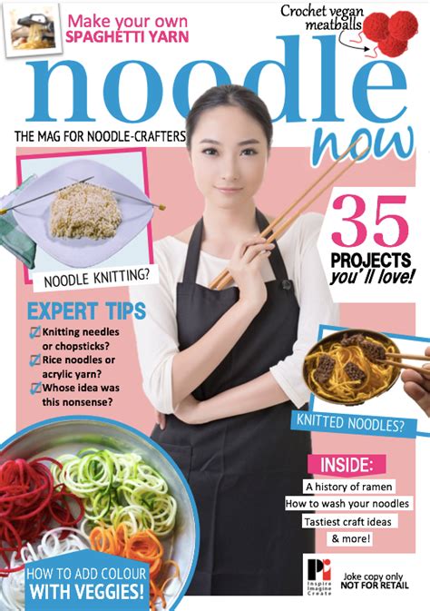 Recipes & Cooking. . Noodle magizine